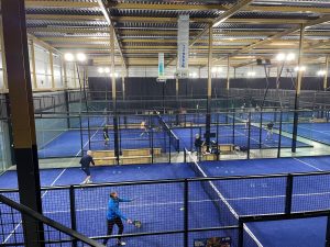 Photo of people playing padel